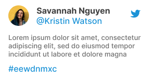 An image of a customer review made on Twitter