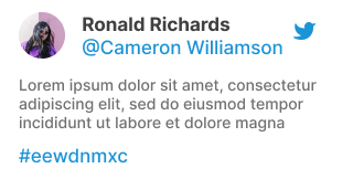 An image of a customer review made on Twitter