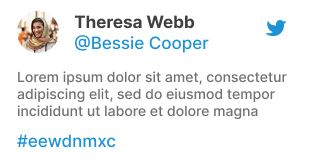 An image of a customer review made on Twitter